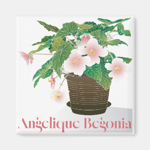 Imã Begônia Magnet