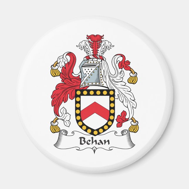 Imã Behan Family Crest (Frente)