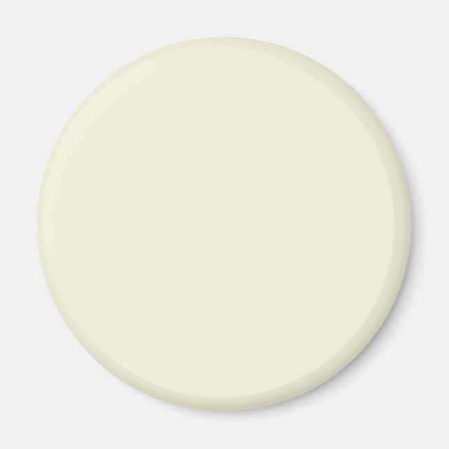Imã Beige (off White) F5F5DC - Opção para adicionar no (Frente)