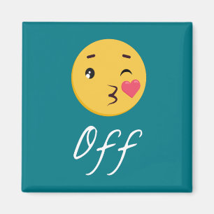 Imã Beija-Se Com Emoji Engraçado, Trendência Popular