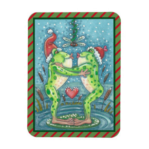 ÍMÃ BEIJANDO SAPOS, MAGNET DE FERIADO DE MISTÃO DRAGON