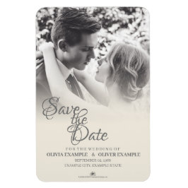 Ímã Beijar casal de casamento em monocromo