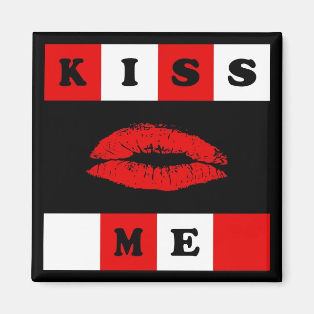 Imã Beije-me! (Frente)