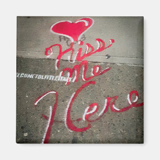Imã Beije-Me Aqui, Pequena Itália, NYC Magnet