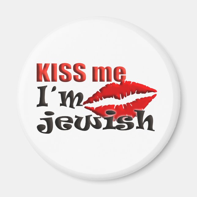 Imã Beije-me que eu sou judaico (Frente)