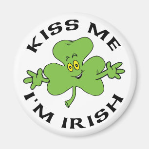 Imã Beije-me que eu sou presente irlandês