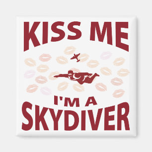 Imã Beije-me que eu sou um Skydiver