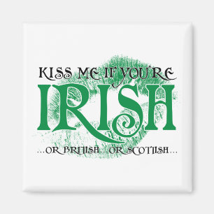 Imã Beije-me se você é irlandês…