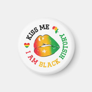 Imã Beije-Me Sou História Negra Mês Afro-Americano