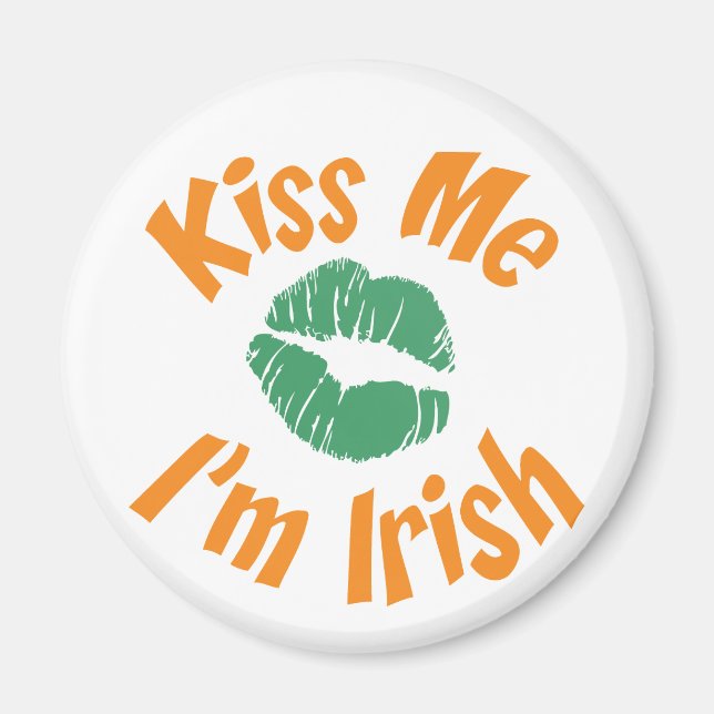 Imã Beije-me, sou irlandês (Frente)