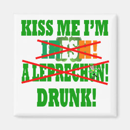 Imã Beije-me, sou irlandês, um duende, bebado!