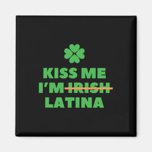 Imã Beije Me Sou Irlandesa Latina Citação Divertida Le