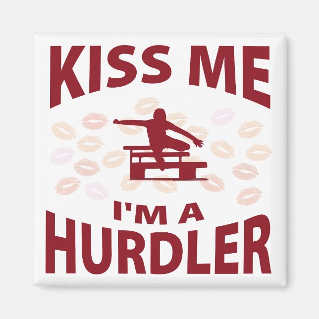 Imã Beije-me, sou um Hurdler (Frente)