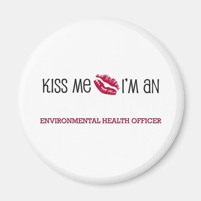 Imã Beije-me, sou um oficial de saúde ambiental (Frente)