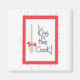 Imã Beije o cozinheiro! ímã da cozinha