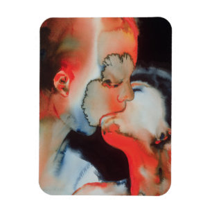 Ímã Beijo 1988 do Fim-acima