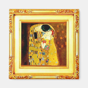 Imã Beijo, Bela Arte de Gustav Klimt Magnet