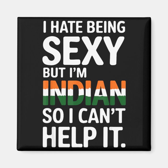 Imã Being Y Indian Funny India  (Frente)