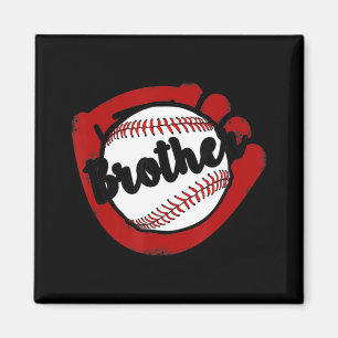 Imã Beisebol Brother para a Mãe do Sofball