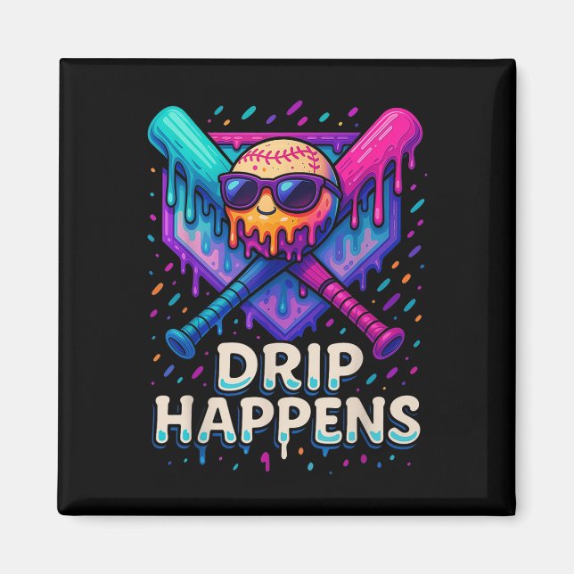 Imã Beisebol Estilo de Vida 101 Roupa Jovens Baseball  (Frente)