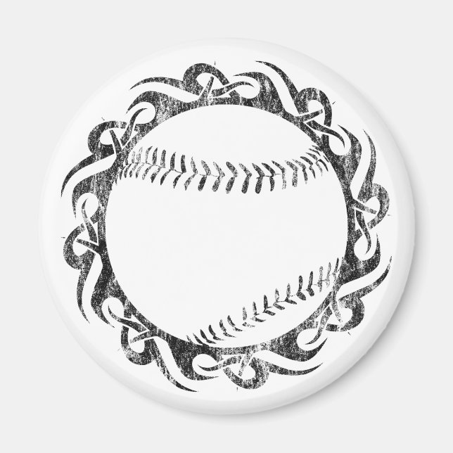 Imã beisebol tribal (Frente)