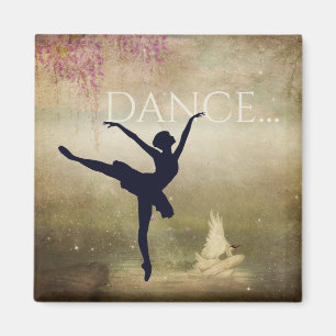 Imã Bela Ballerina e Swan Dance
