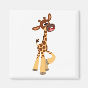Imã Bela Cartoon Bebê Girafa Magnet