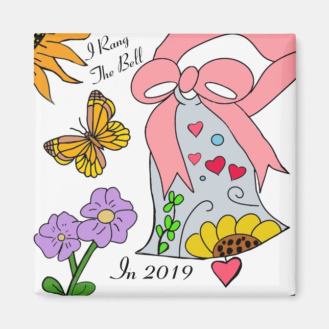 Imã Bela e fita de cancer da mama (Frente)