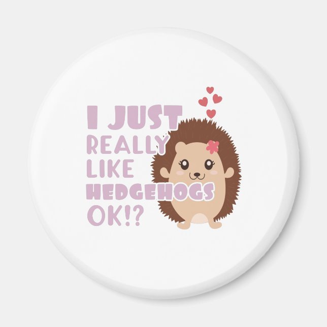 Imã Bela Nabo, Eu Gosto Muito De Hedgehogs, OK? (Frente)