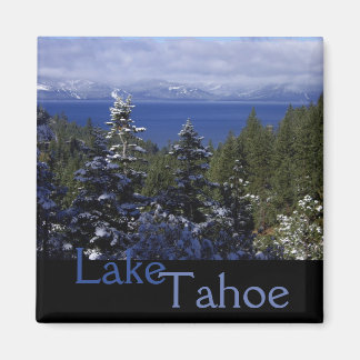 Imã Bela Praça do Lago Tahoe Azul