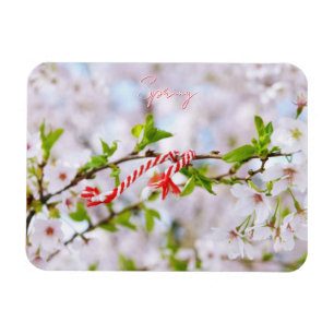 Ímã Bela saudação de primavera