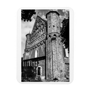 Ímã Belarus Беларусь Igreja Synkavichy Arquitetura