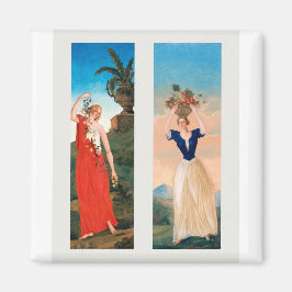 Imã Belas artes As quatro estações de Paul Cézanne