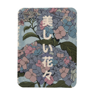 Ímã Belas Flores Japonesas