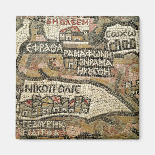 Imã Belém, detalhes de um mapa de Jericho