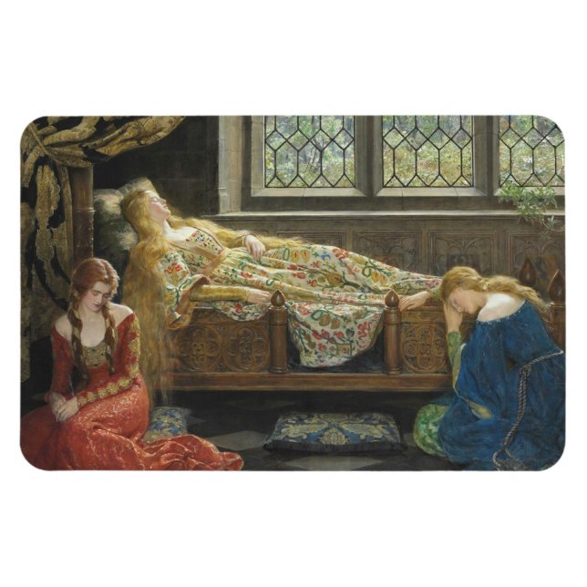 Ímã Beleza adormecida (por John Collier) (Horizontal)