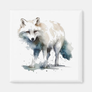 Imã Beleza Árctica: Fox de inverno