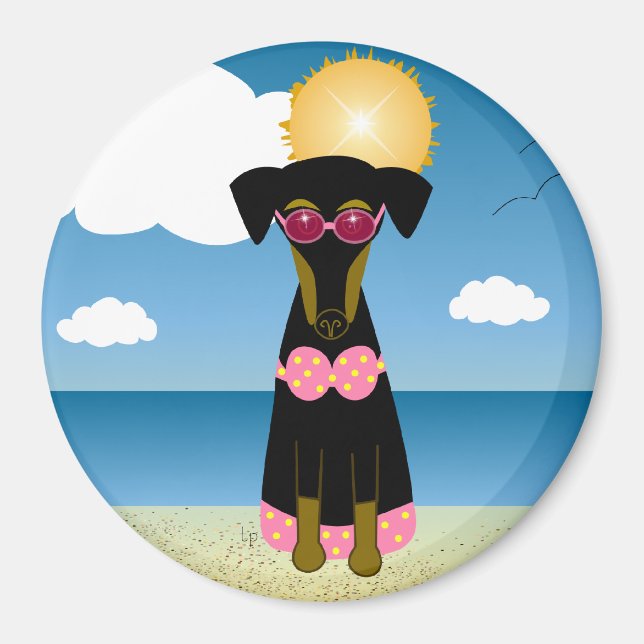 Imã Beleza Bathing (Frente)