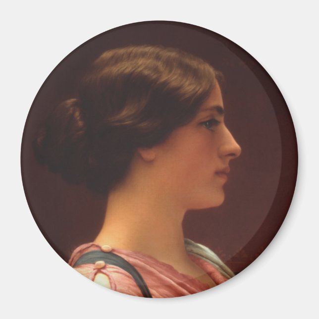 Imã Beleza Clássica de John William Godward (Frente)