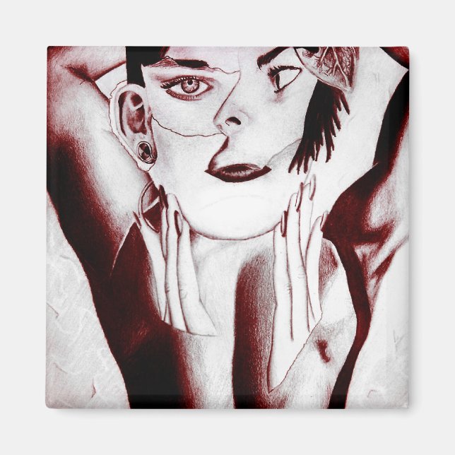 Imã beleza colidida. (Frente)