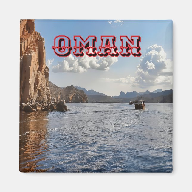 Imã Beleza da costa de Oman (Frente)