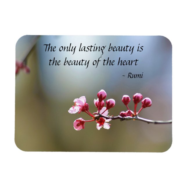 Ímã Beleza de Blooms de primavera (Horizontal)