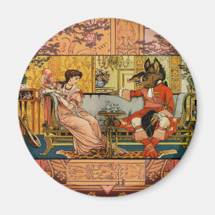 Imã Beleza e arte original da besta