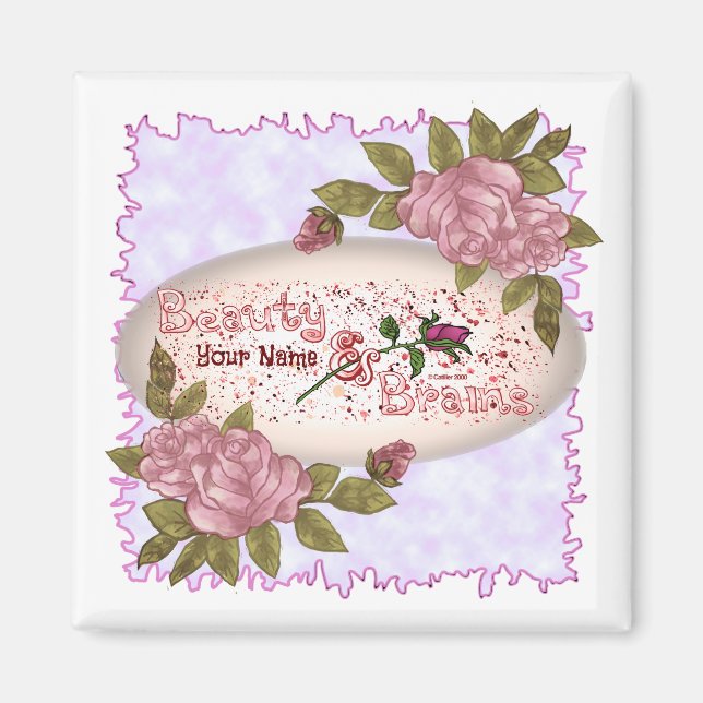 Imã Beleza e cérebro (Frente)