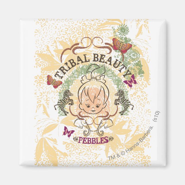 Imã Beleza Tribal PEBBLES™ (Frente)