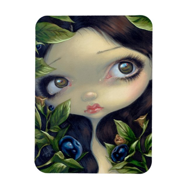 Ímã "Beleza Venenosa I: Belladonna" Magneta flexível (Vertical)