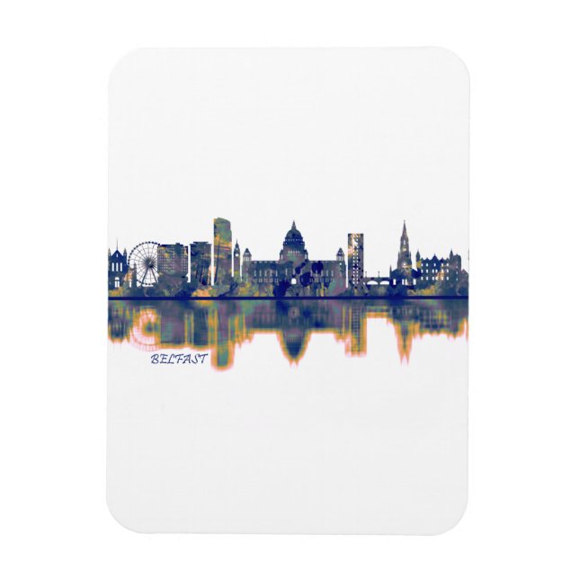 Ímã Belfast Skyline (Vertical)