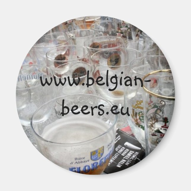 Imã Belga Beers Magnet (Frente)