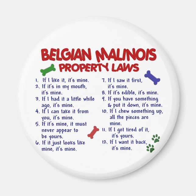 IMÃ BELGA MALINOIS PL2 (Frente)