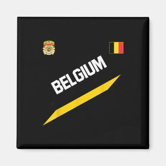 Imã Belgian Football Soccer Ball Travel Jersey Allez L